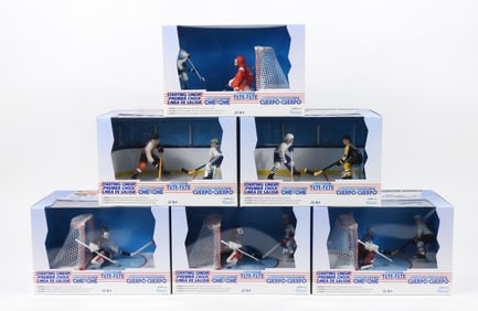 6PC Kenner Starting Lineup Hockey Figures