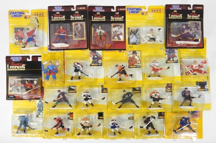 22PC Kenner Starting Lineup Hockey Figures