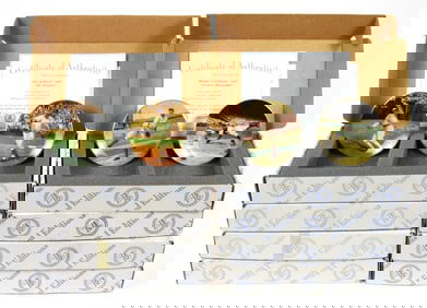 16PC Bradford Editions Miniature Baseball Plates