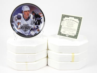 6PC The Bradford Editions Hockey Plates
