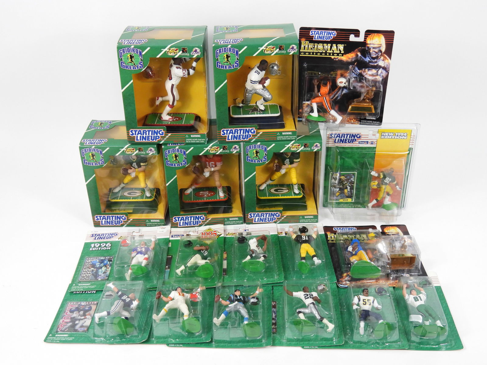 18PC Kenner Starting Lineup Football Figures (1 of 6)