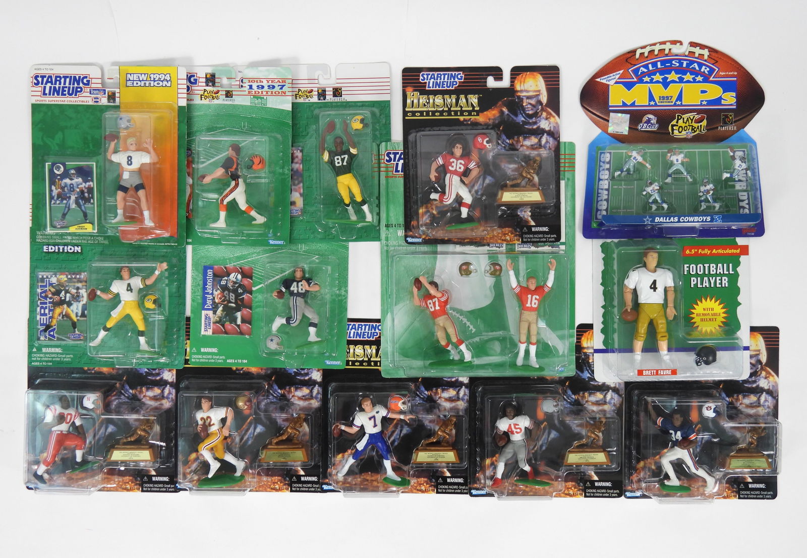 13PC Kenner Starting Lineup Football Figures (1 of 4)