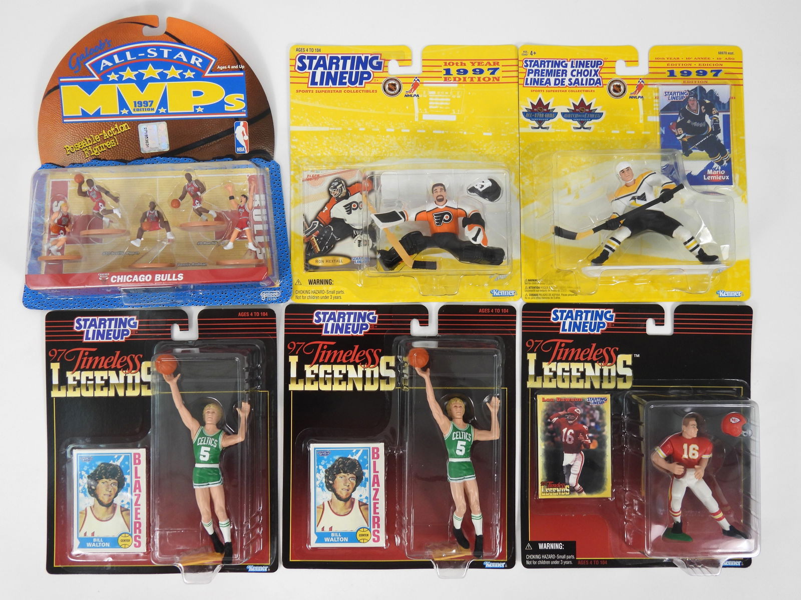 12PC Kenner Starting Lineup Assorted Figures - 2