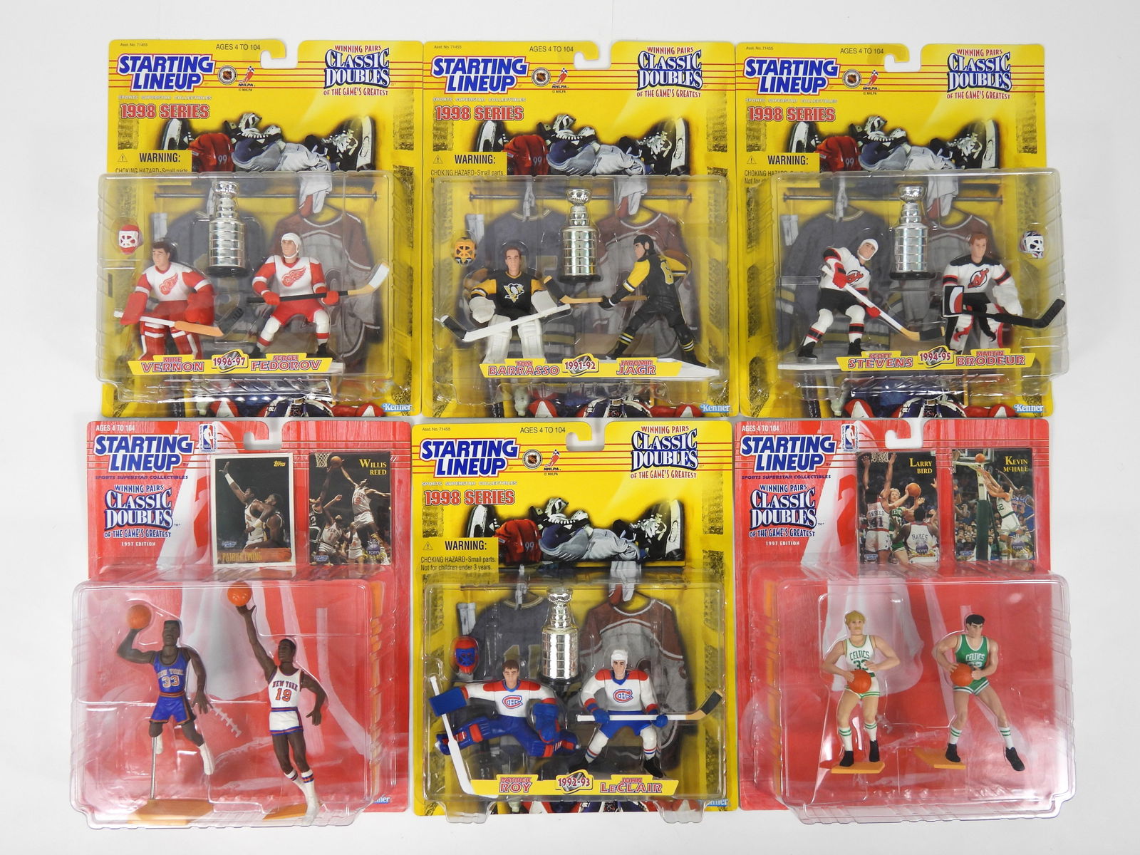 12PC Kenner Starting Lineup Assorted Figures - 3
