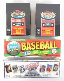 4PC MIB MLB 1990-92 Trading Cards
