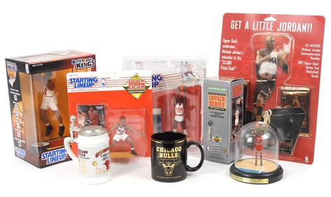 Collection of Michael Jordan & Bulls NBA Items
