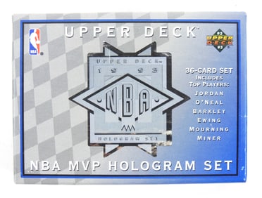 NBA 1993 Upper Deck MVP Hologram Card Set