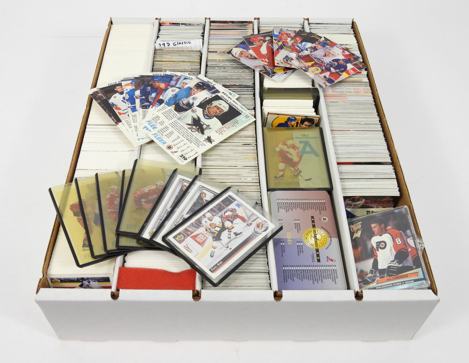 Collection 1990s NHL Various Hockey Trading Cards (1 of 2)