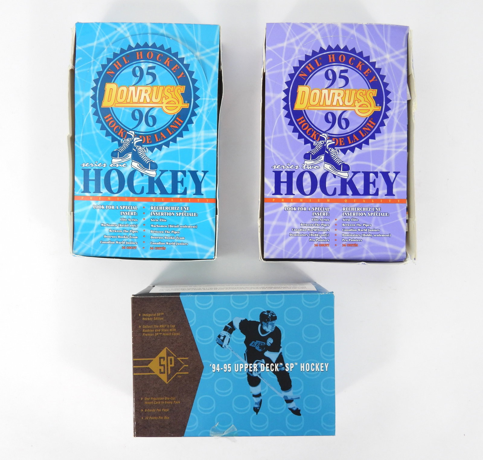 3 Assorted NHL Boxes Upper Deck & Donruss Cards (1 of 6)