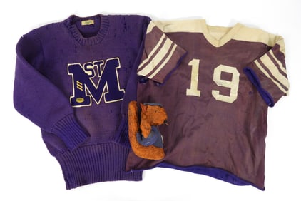 Assorted High School Team Sports Items
