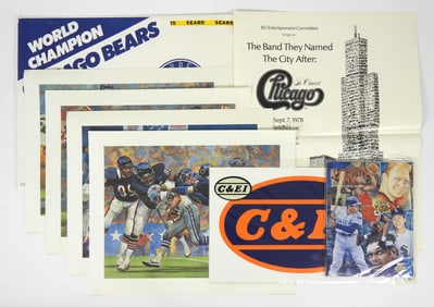 Grouping NFL Chicago & Bears Items
