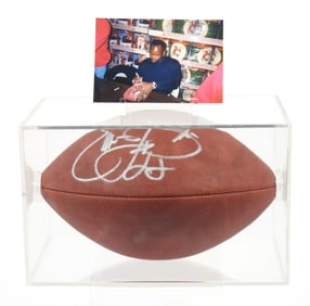 NFL Emmitt Smith Signed Wison Football