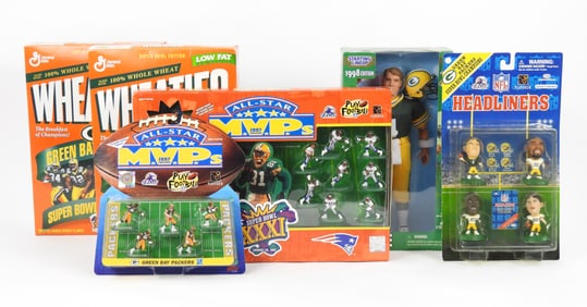 Collection of NFL Green Bay Packers Collectibles