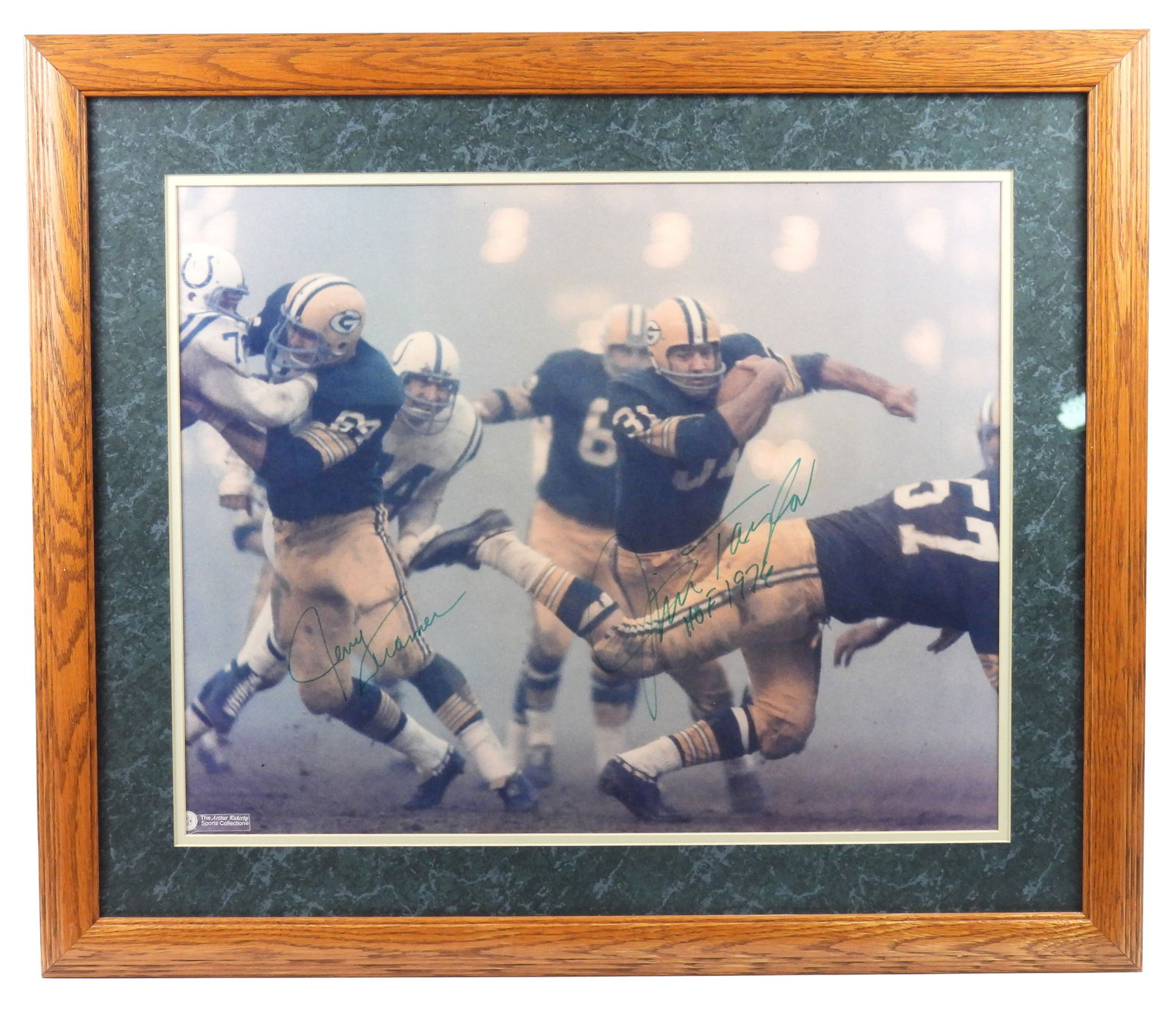 NFL Signed Photograph Taylor & Kramer Framed (1 of 4)