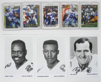 NFL Signed Dallas Cowboys Collection
