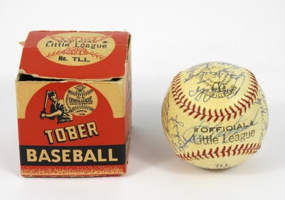 MLB 1970 Boston Red Sox Signed Baseball w/Box