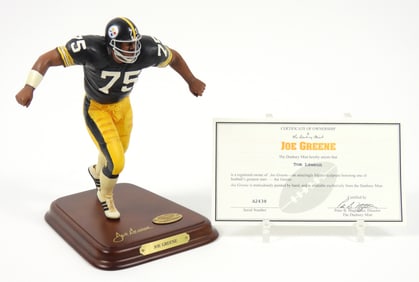 Danbury Mint NFL Display Joe Green Statue w/COA