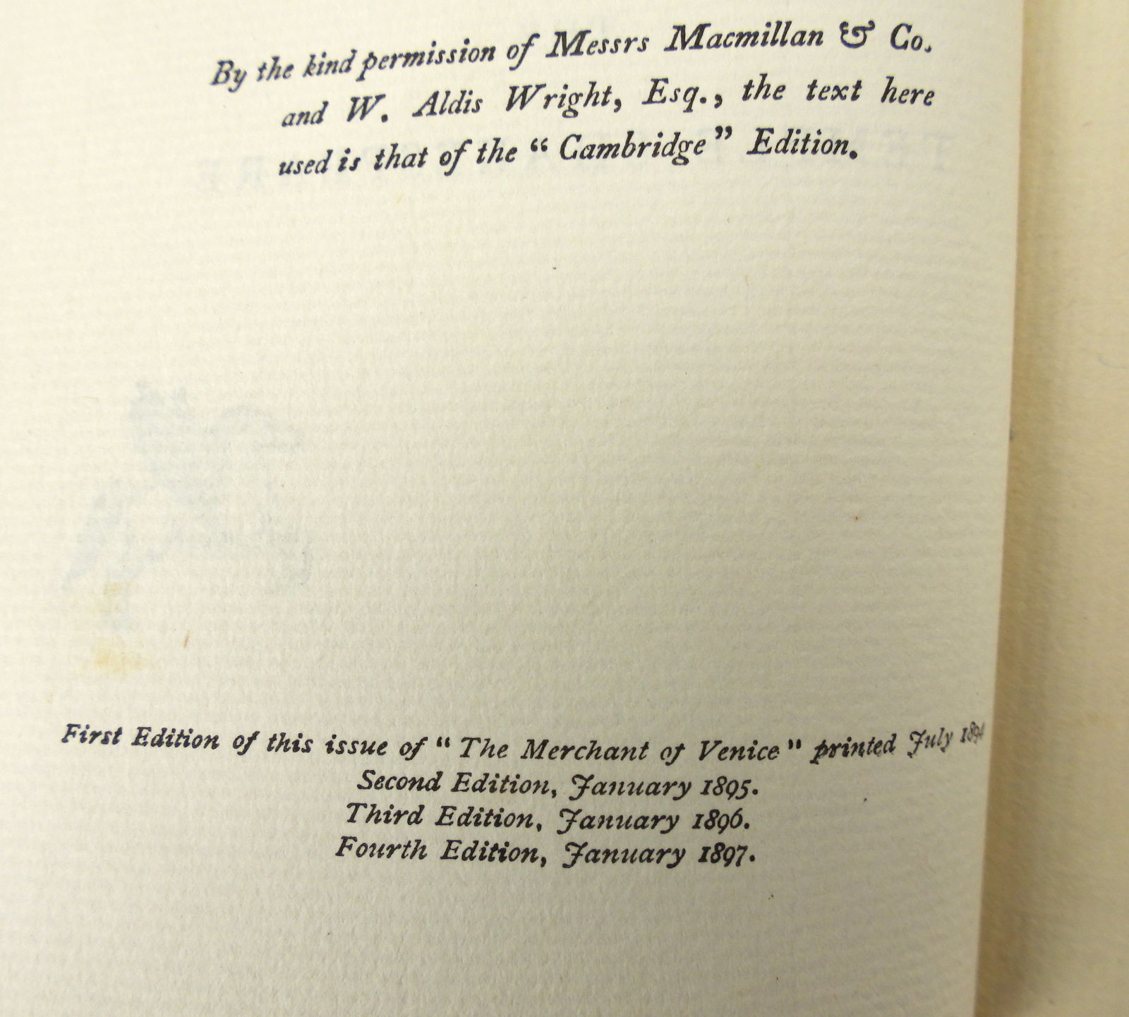 4PC The Temple Shakespeare Books - 11