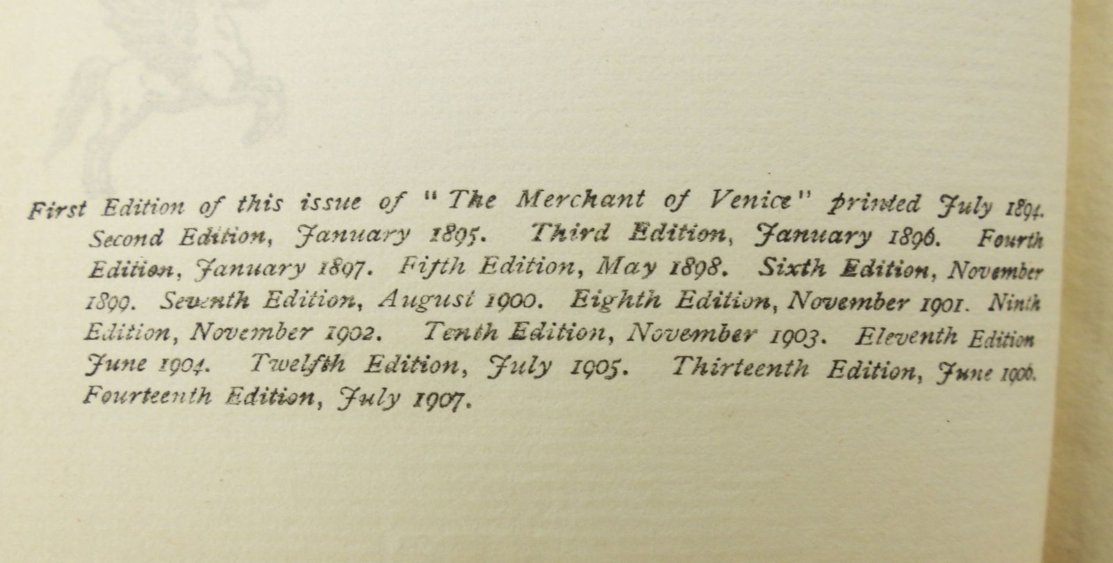 4PC The Temple Shakespeare Books - 8