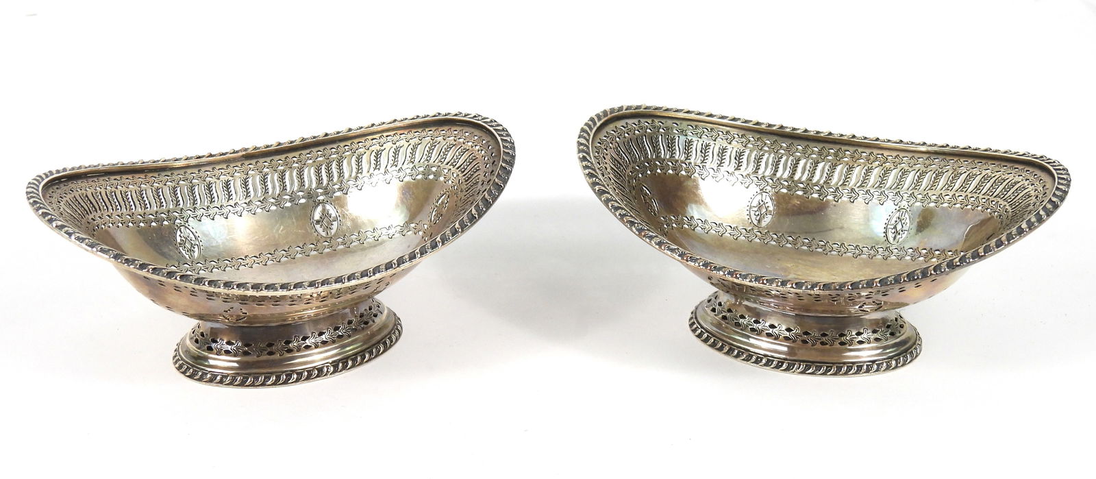 6PC Victorian Silver Plated Dishware - 8