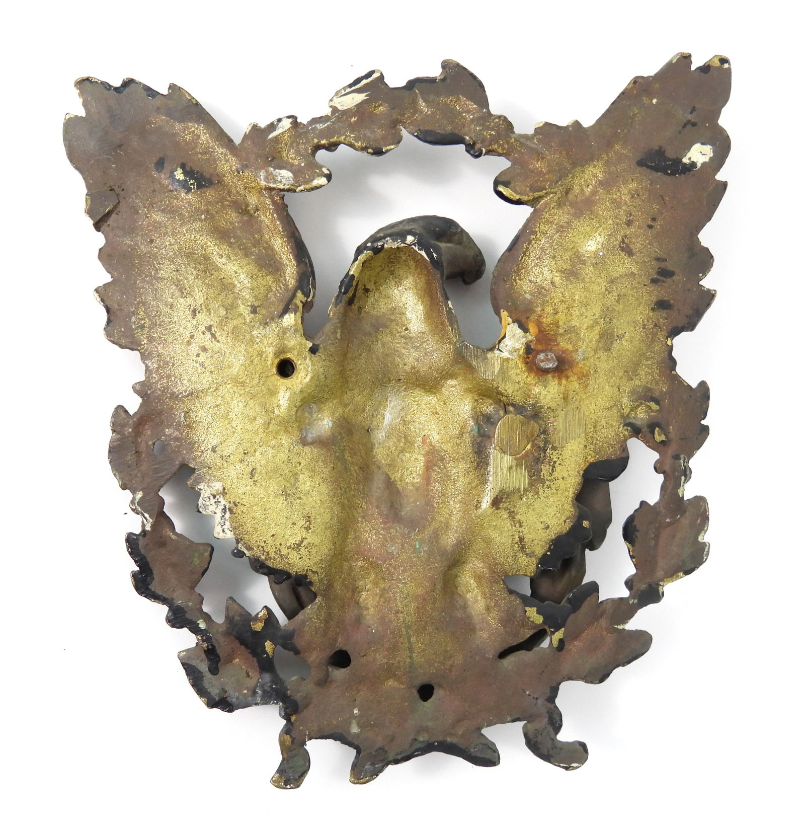 LG Brass Eagle Door Knocker - 3