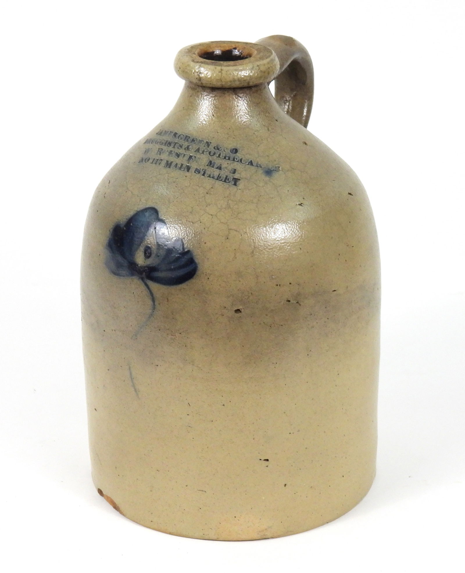 James Green & Co Druggists Stoneware Crock Jug (1 of 7)