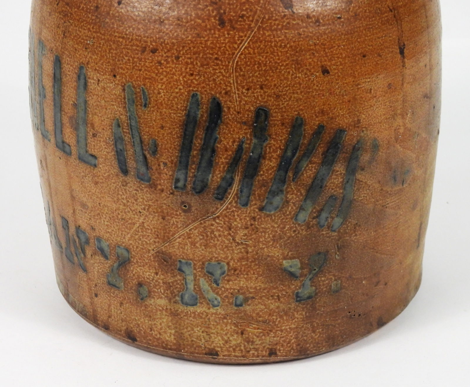 Winchell & Davis Stoneware Crock Jug - 4