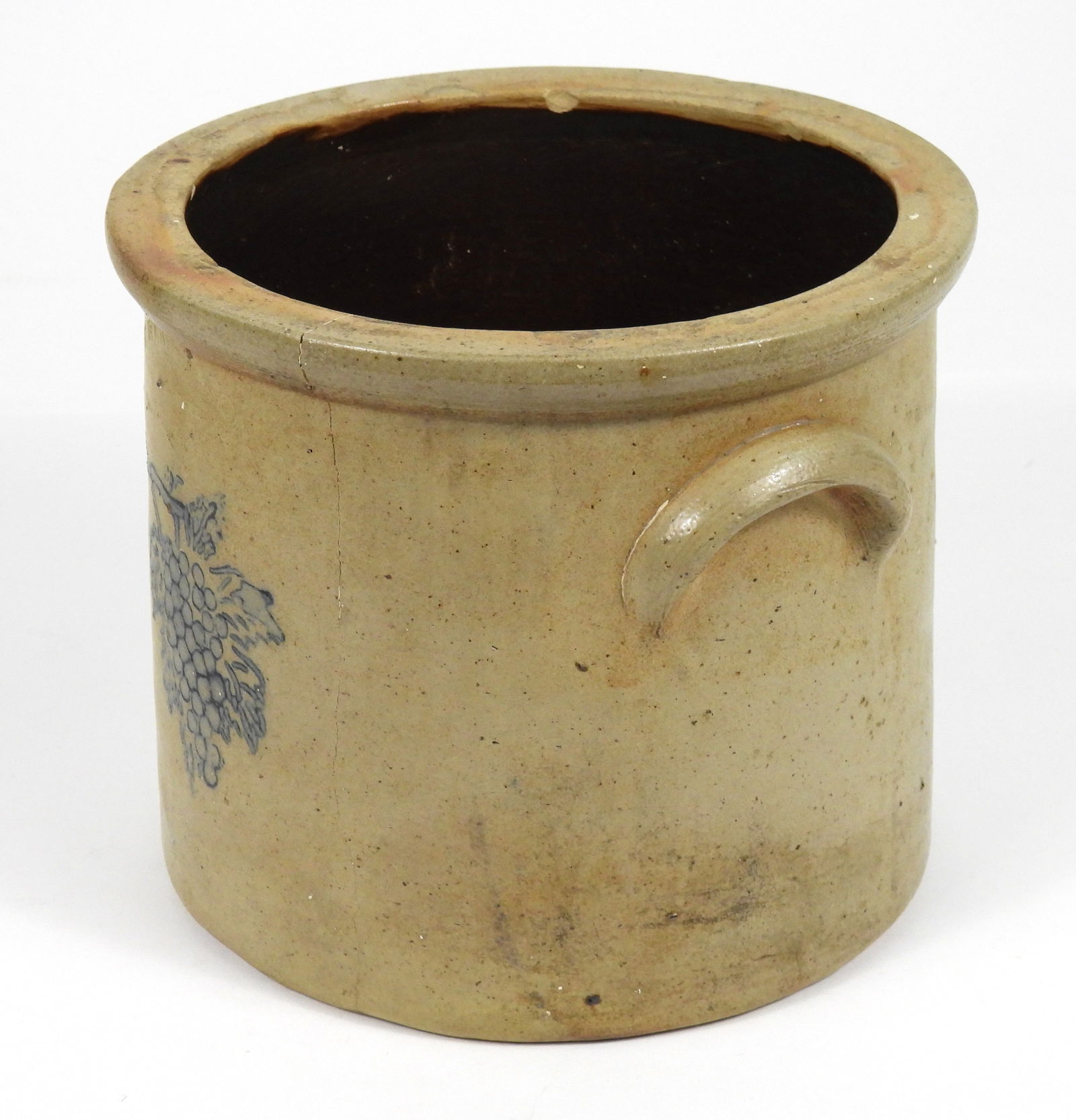 2PC F.T. Wright & Other 1 Gallon Stoneware Crocks - 7