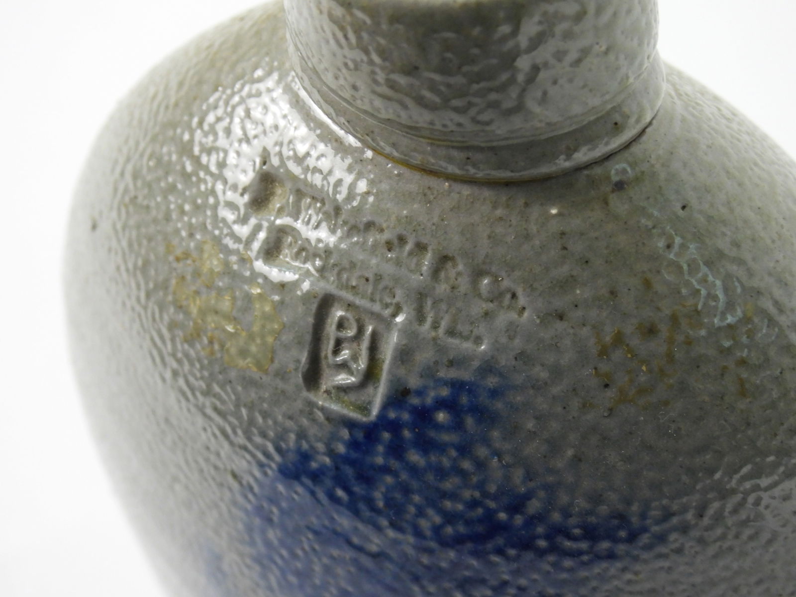Peter Wakefield Stoneware Crock Flask Bottle - 3
