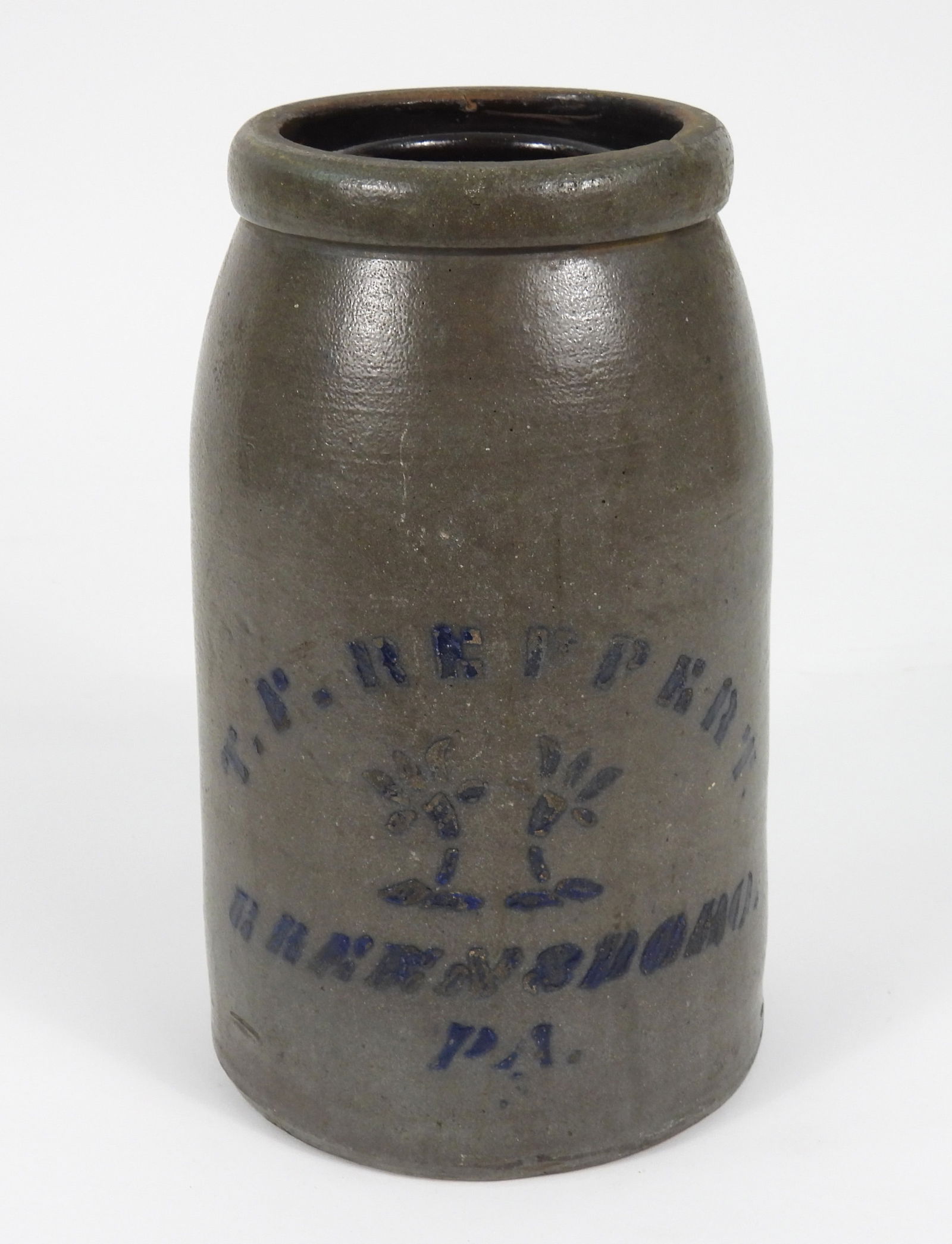 T.F. Reppert Stoneware Crock (1 of 5)