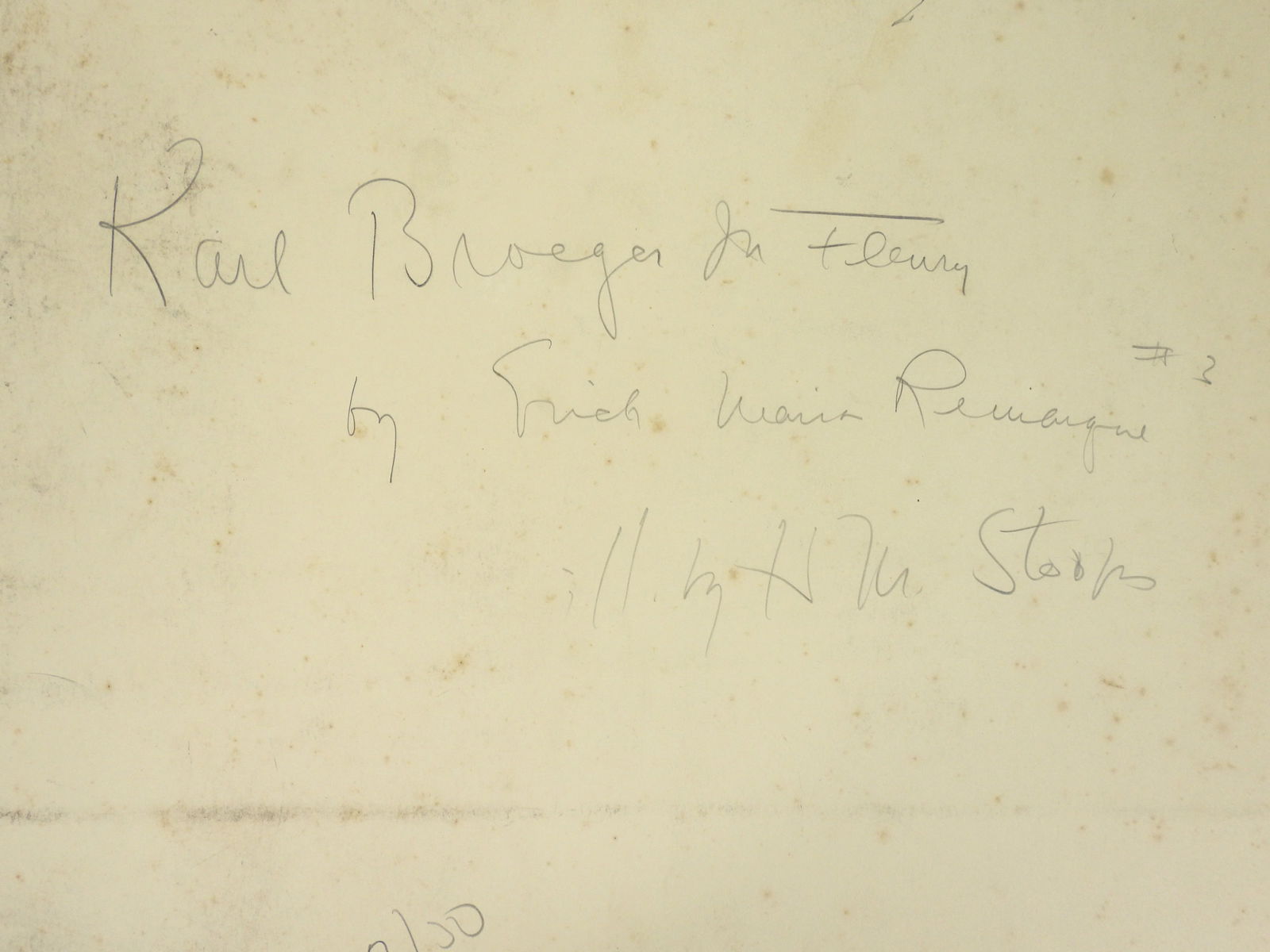 Herbert M. Stoops WWI Illustration Study - 5