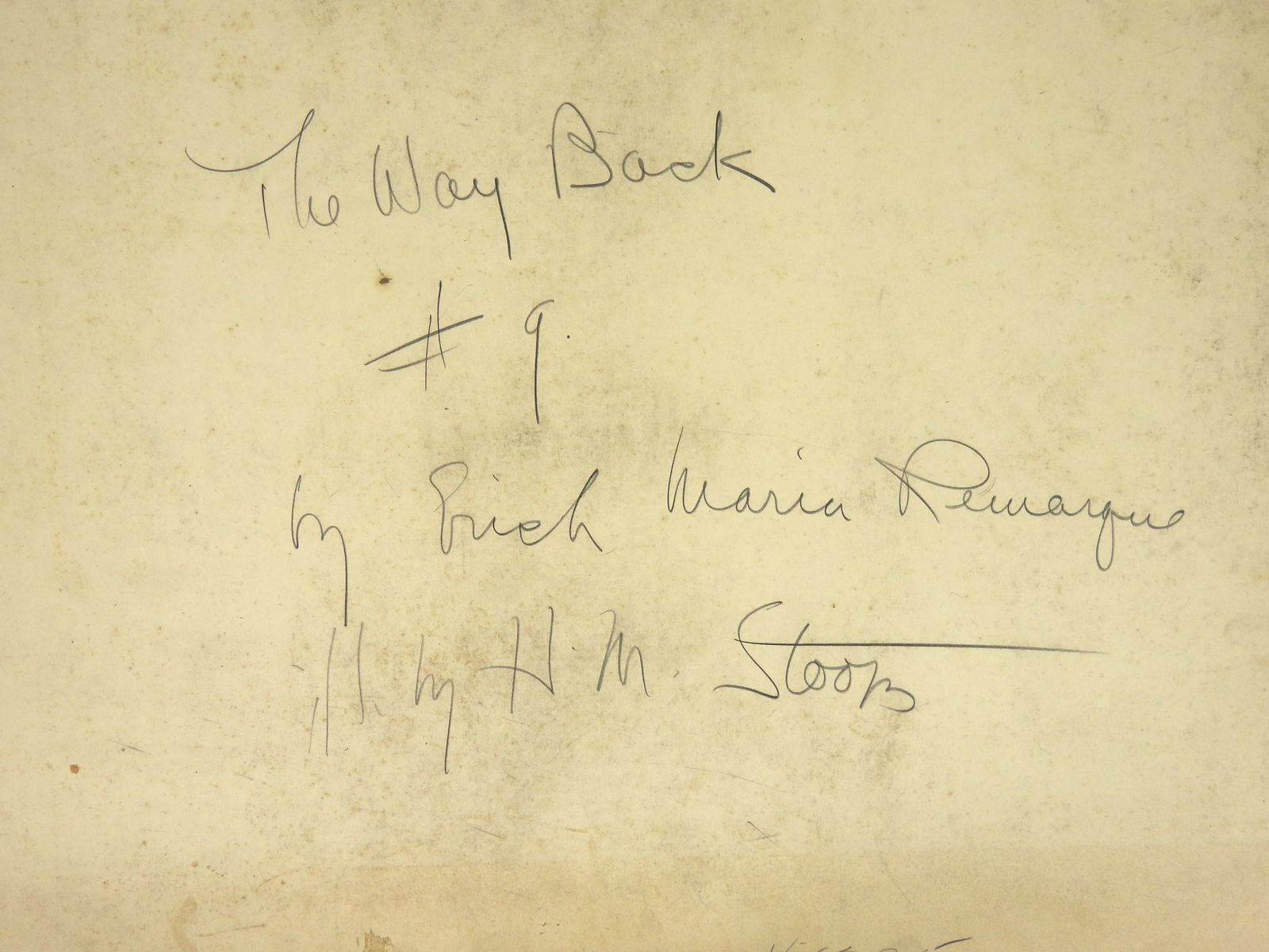 Herbert M. Stoops The Way Back Illustration - 7