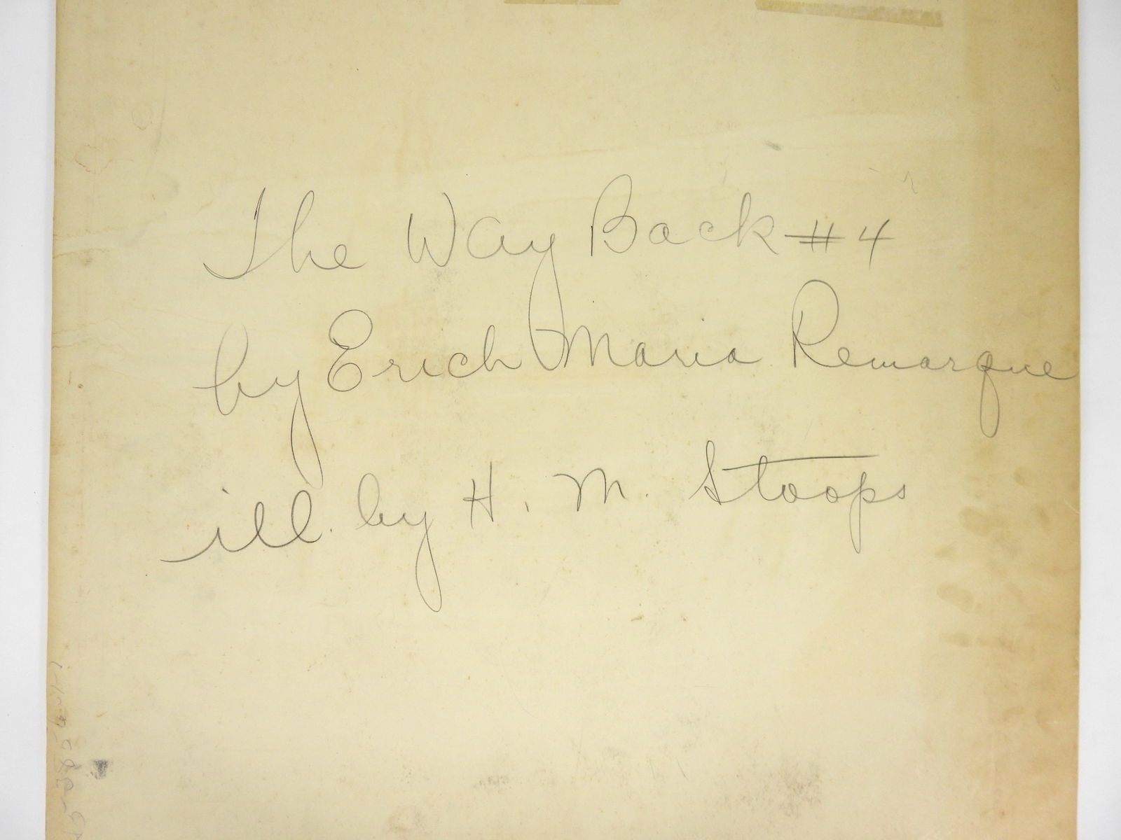 Herbert M. Stoops The Way Back Illustration - 5