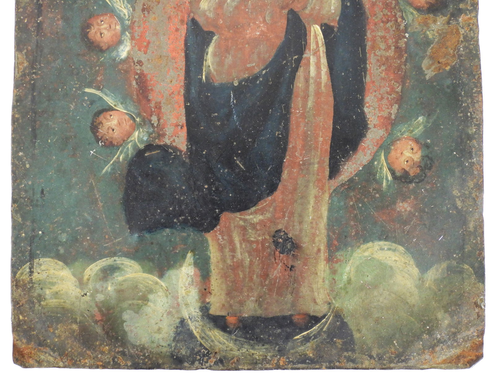 Virgin Mary Painted Tin - 3