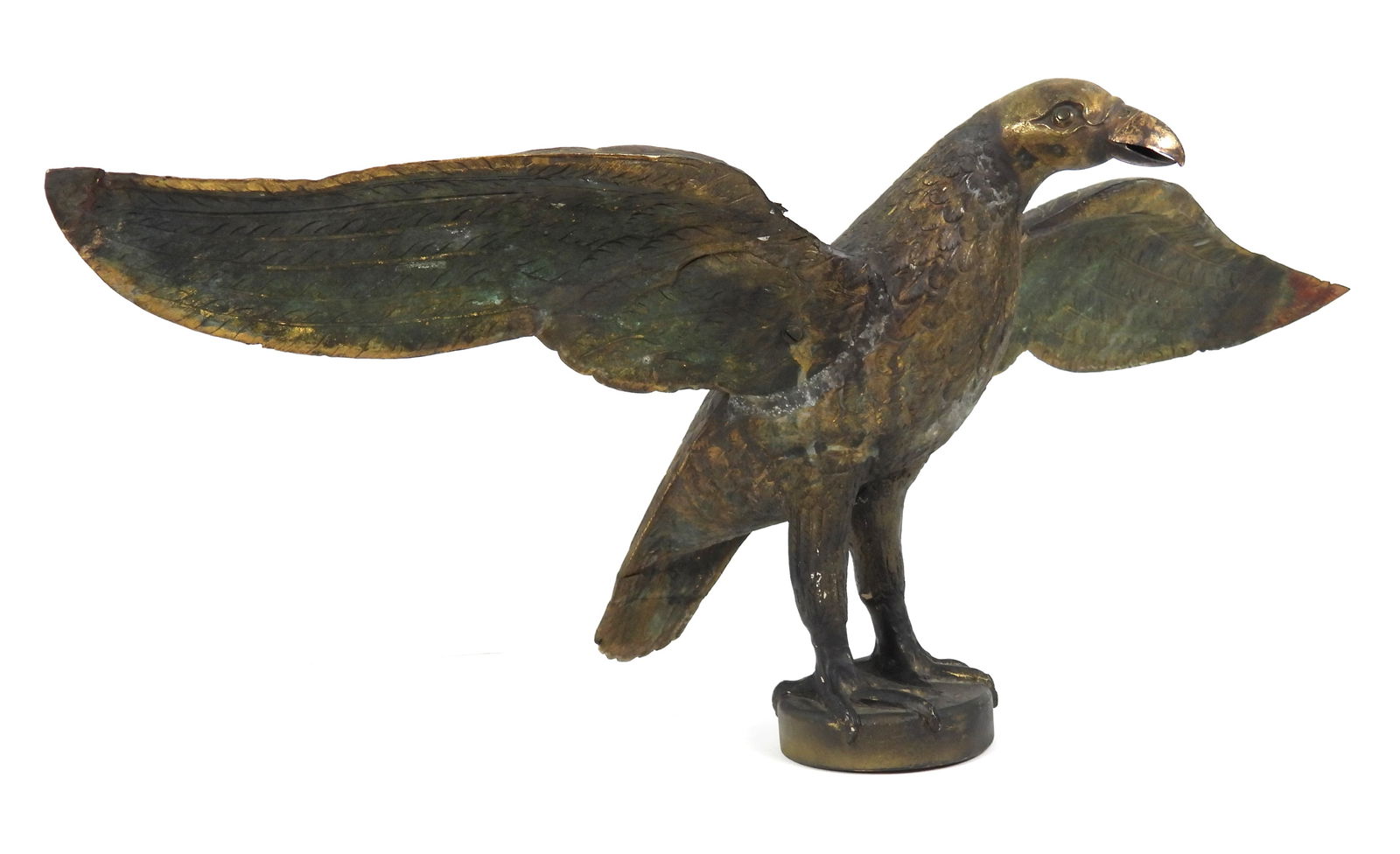 MCM Brass Eagle Sculpture - 2
