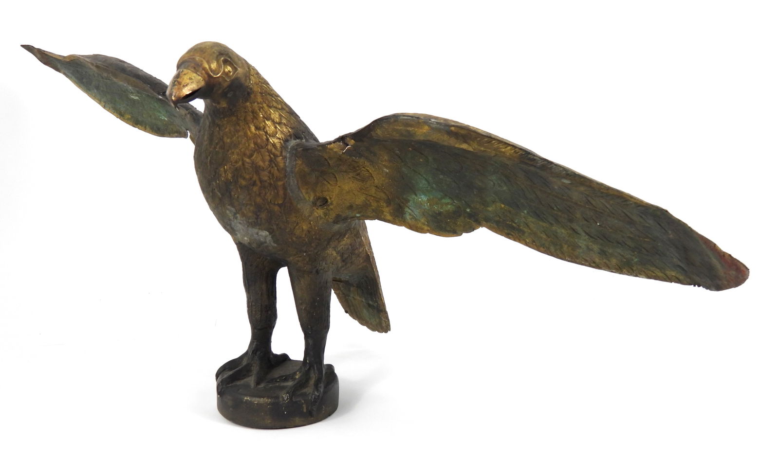 MCM Brass Eagle Sculpture - 3