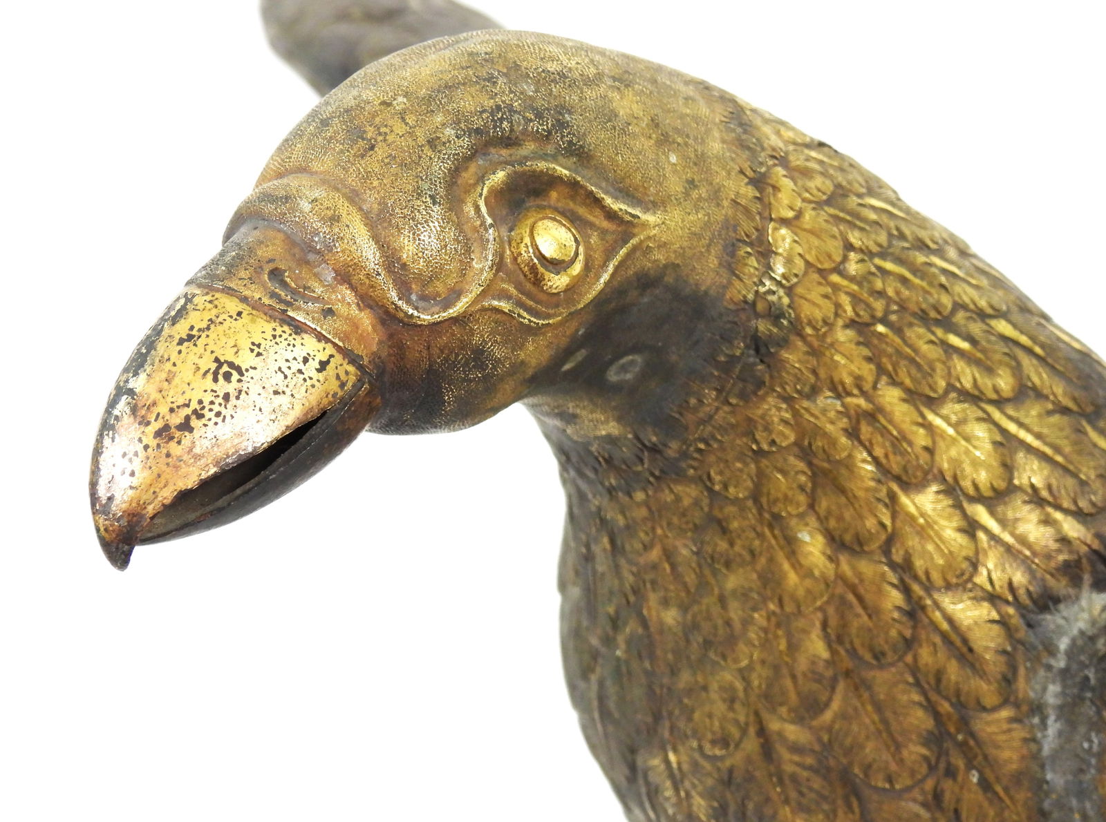 MCM Brass Eagle Sculpture - 4