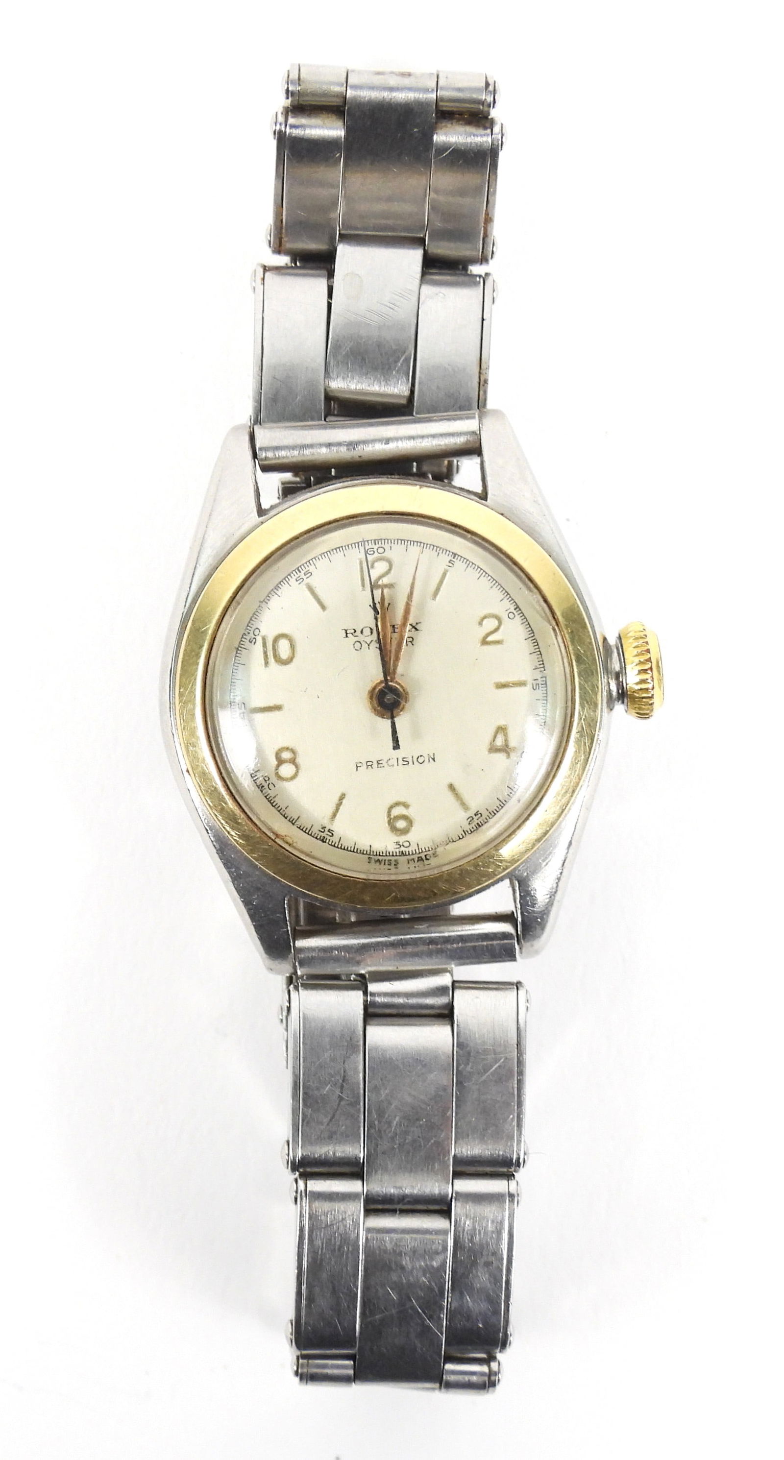 Vintage Women's Rolex Oyster Precision Wristwatch (1 of 4)