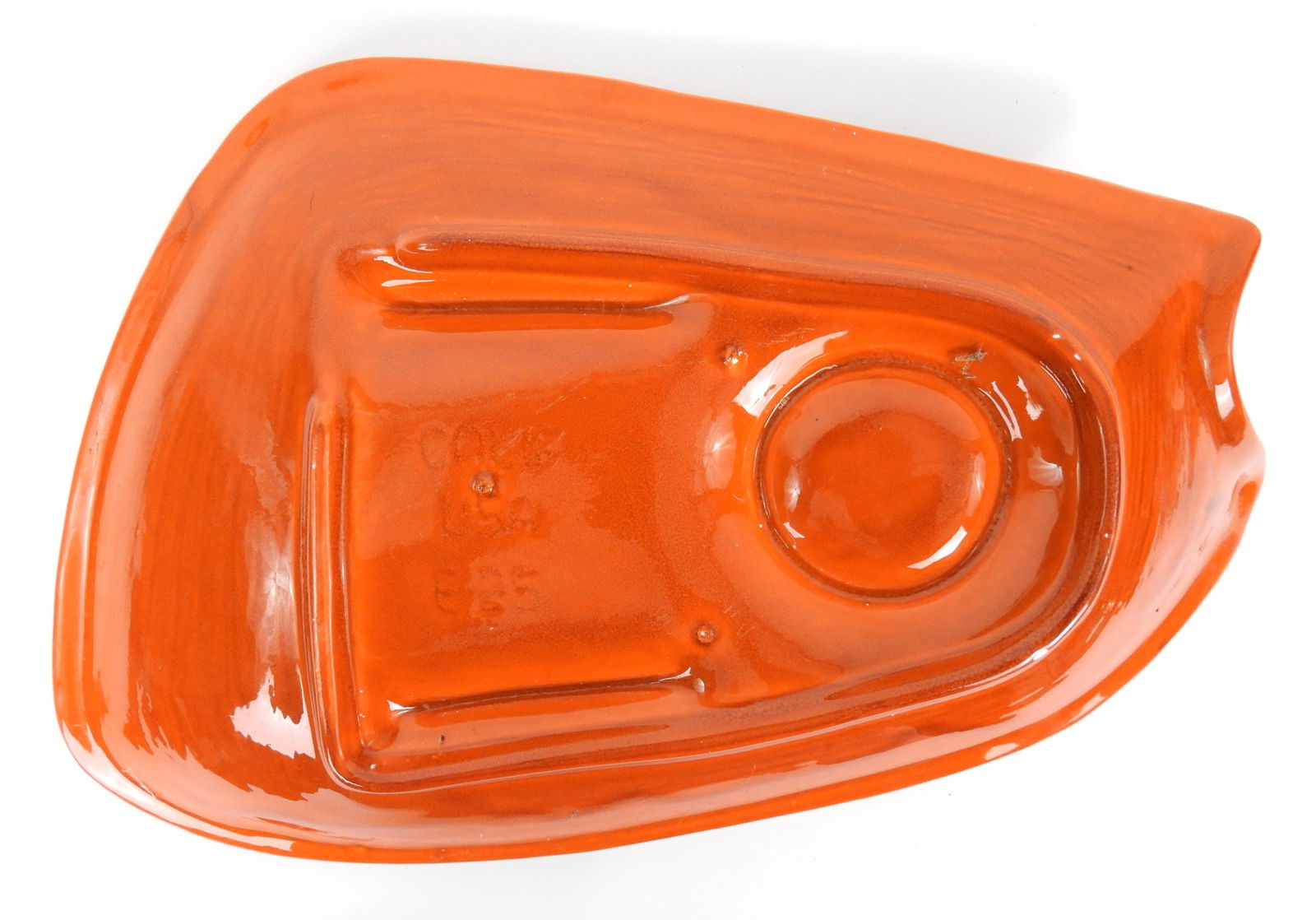 MCM Orange California Ceramic Ashtray - 4