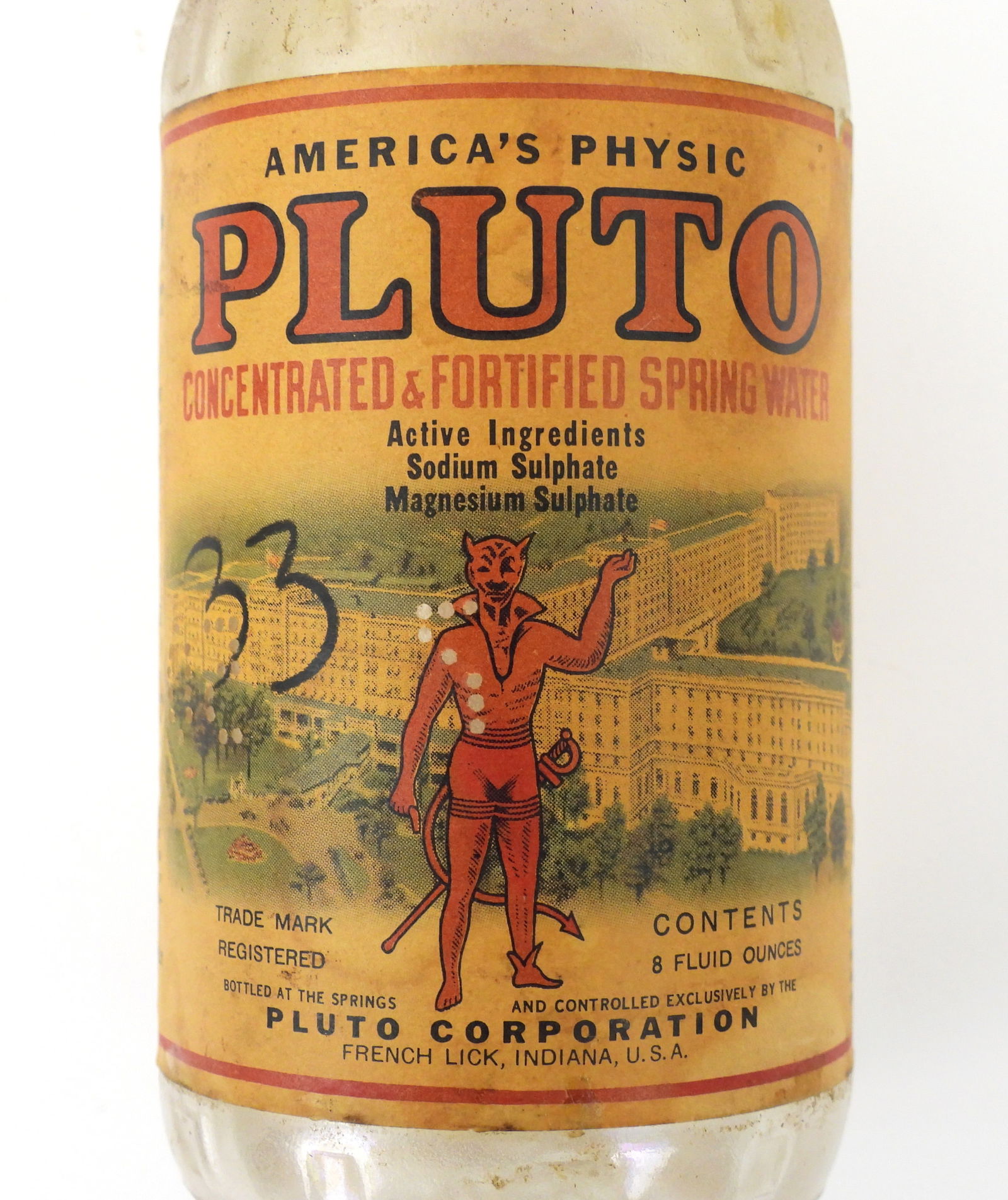 3PC Antique Glass Bottles - 11