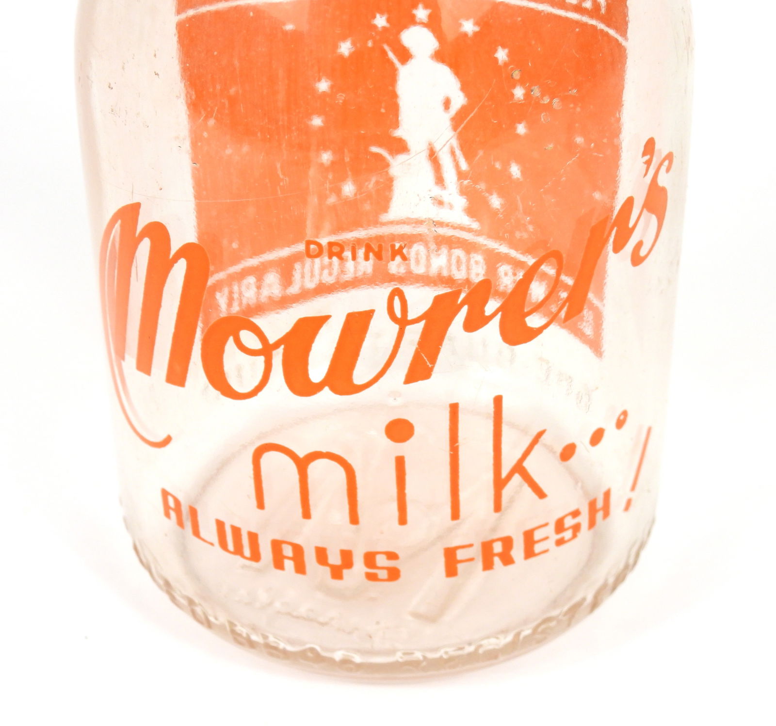 3PC Antique Glass Bottles - 3