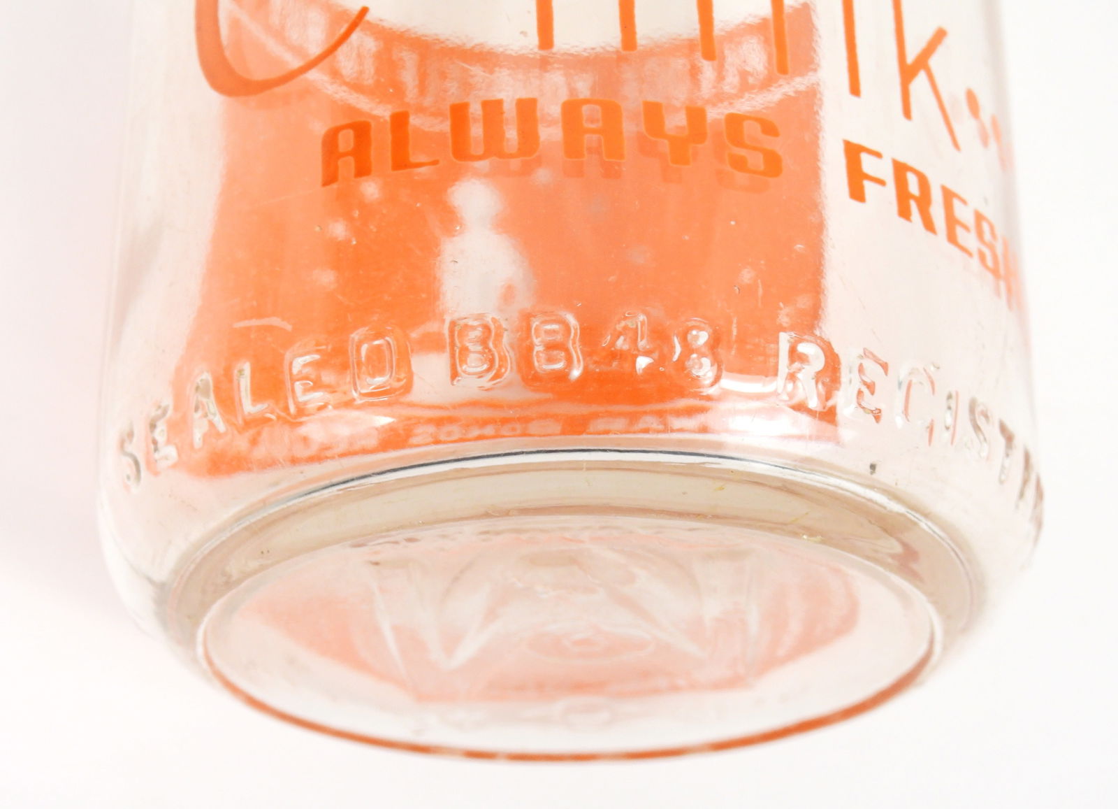 3PC Antique Glass Bottles - 6