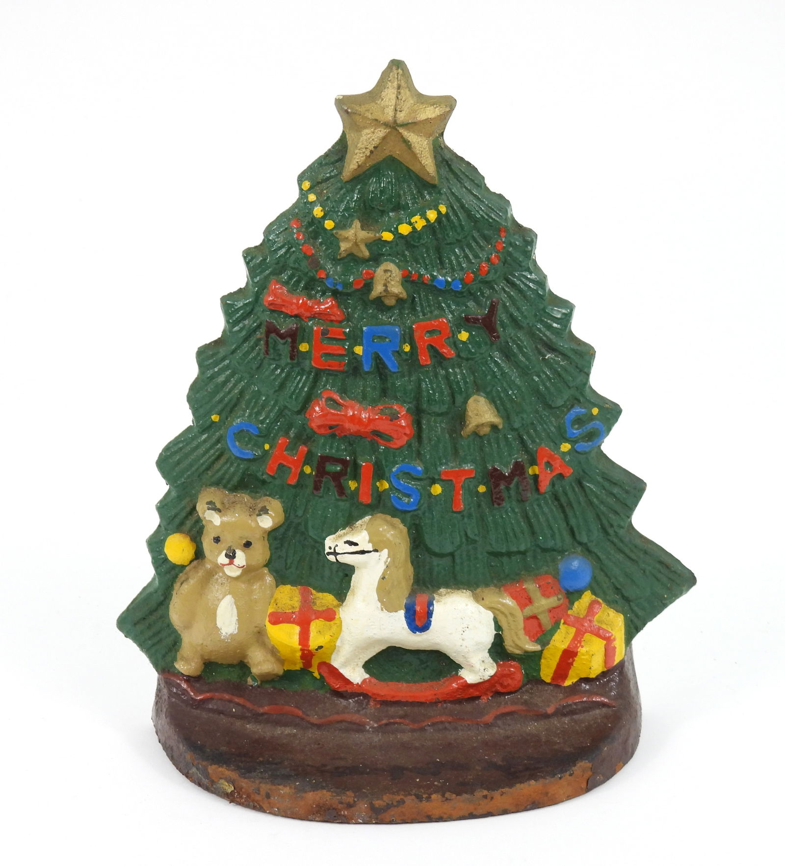 3PC Cast Iron Figural Doorstops - 2