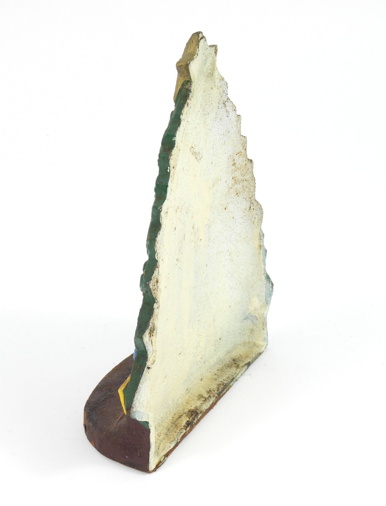 3PC Cast Iron Figural Doorstops - 3