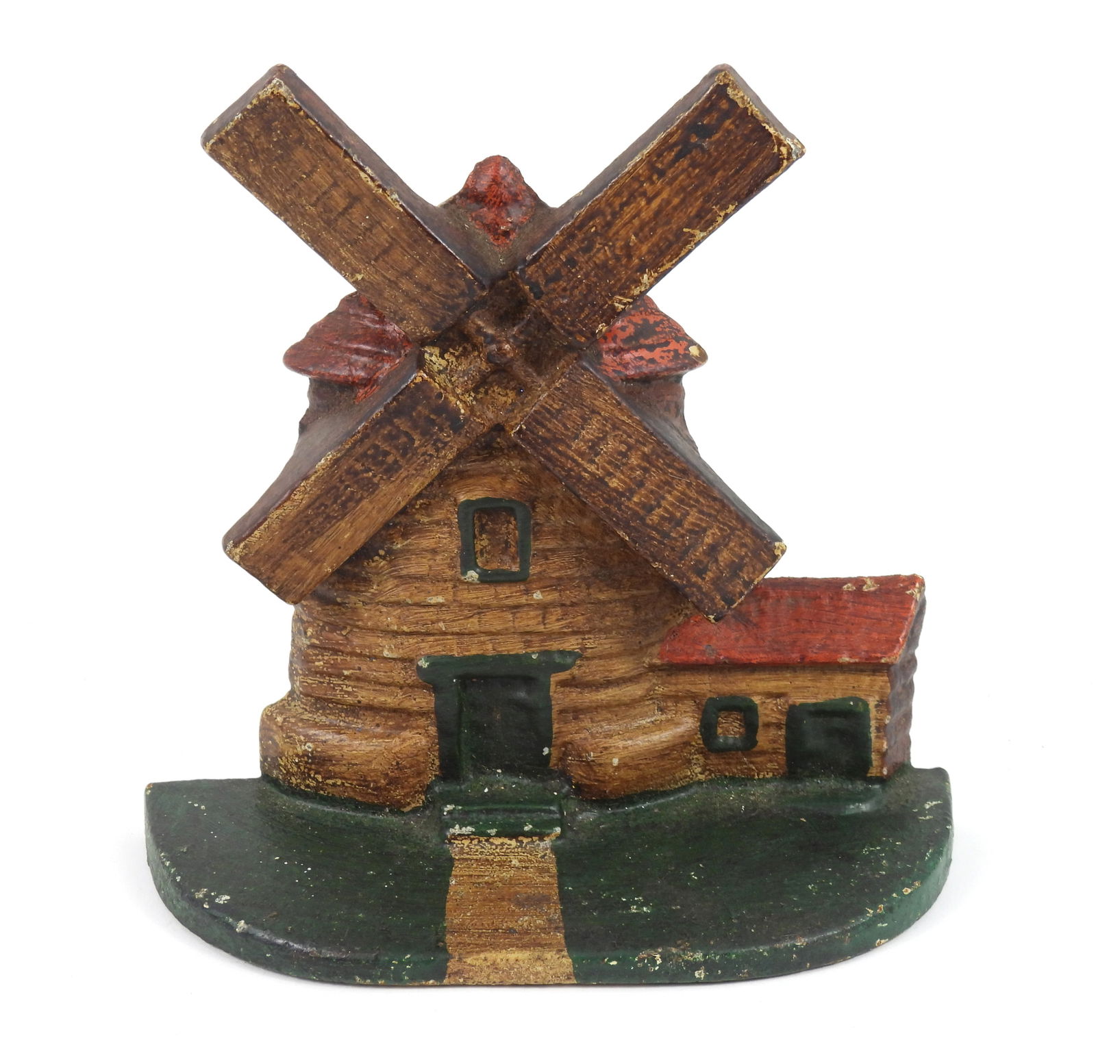 3PC Cast Iron Figural Doorstops - 4