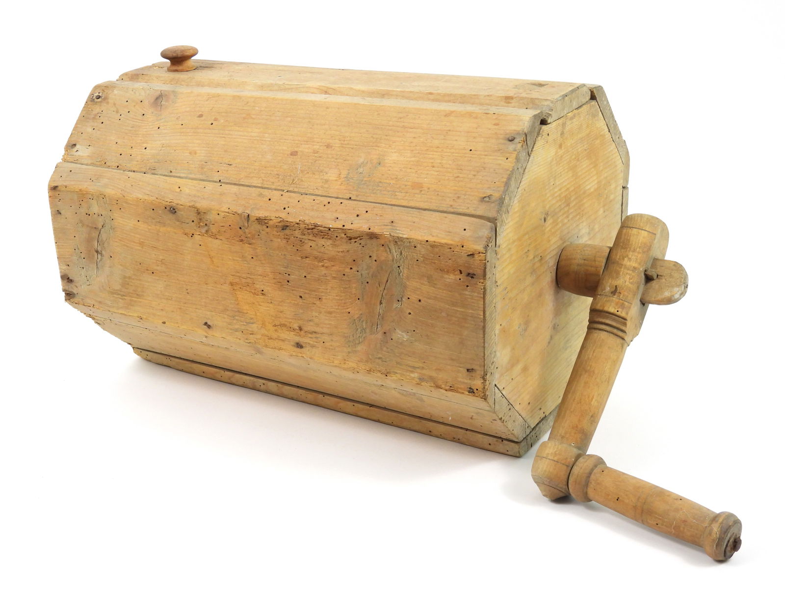 Antique Wood Barrel Butter Churn (1 of 6)