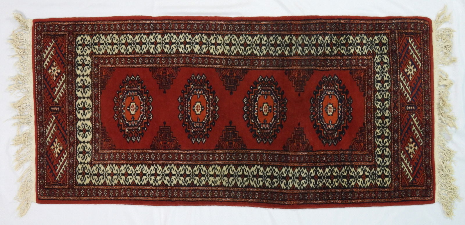 SM Pakistani Bokhara Runner Rug (1 of 4)