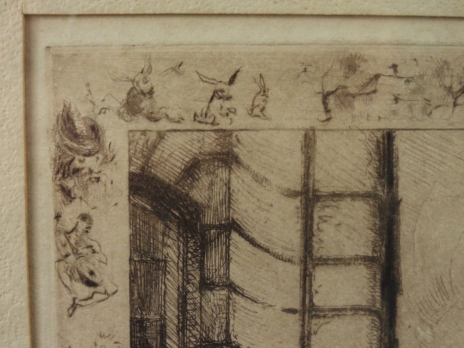 Jean Jules Dufour Architectural Landscape Etching - 4