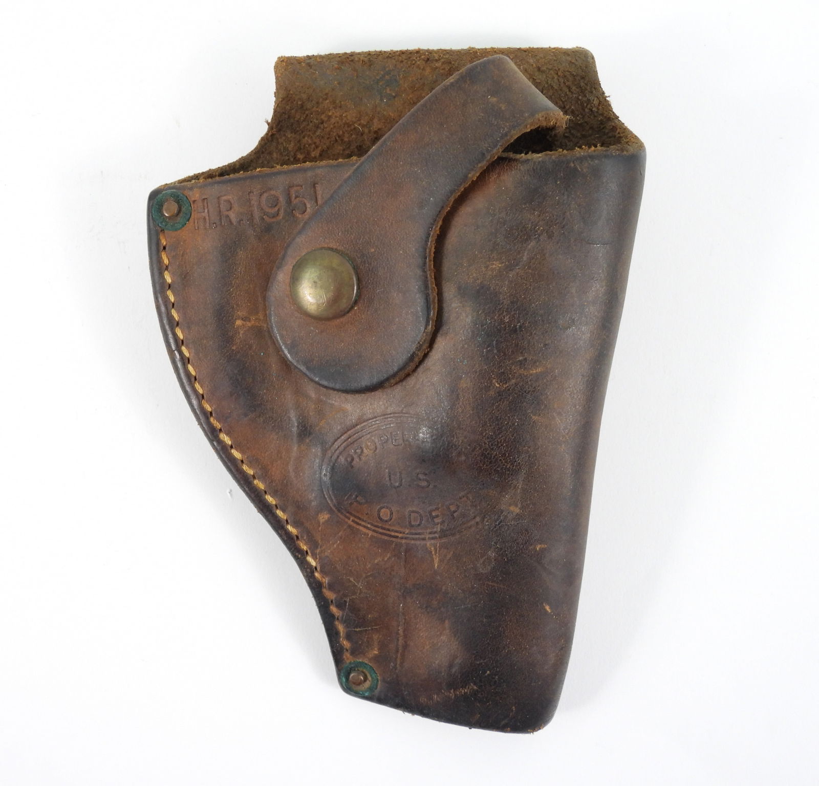 1950s Era U.S. Postal Service Revolver Holster (1 of 4)