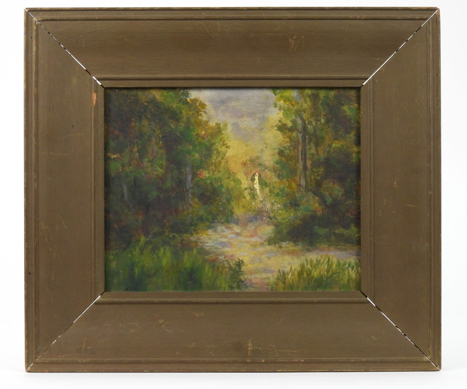 Impressionist Forest Landscape Painting (1 of 5)